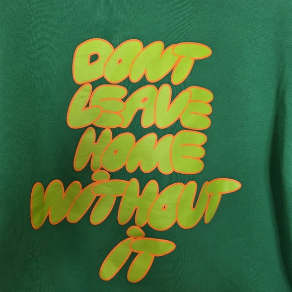 The Mayfair Group Compassion Graphic Sweatshirt In Green - Picture 8 of 10